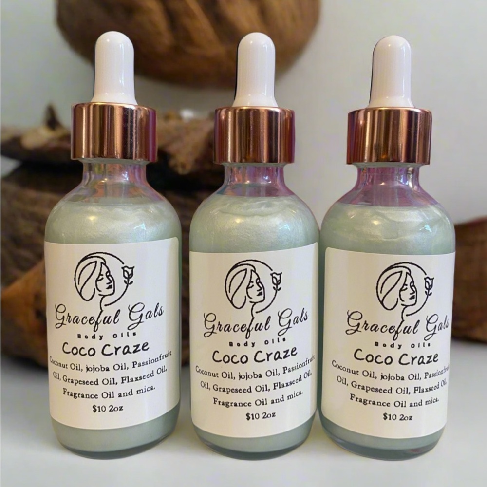 Graceful Gals Coco Craze Body Oil